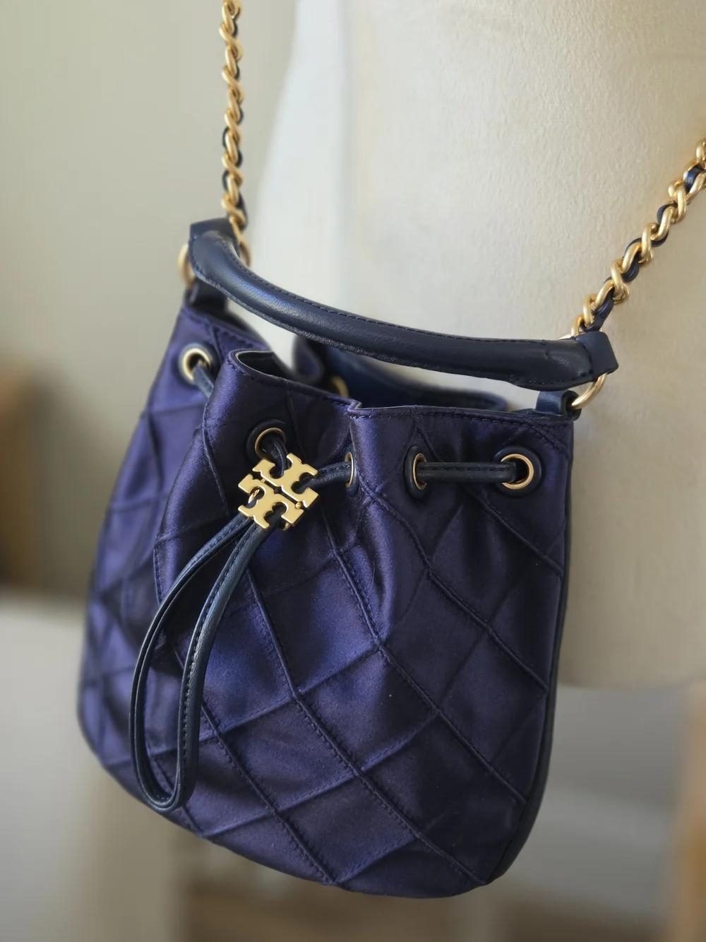 Tory Burch structured quilted
